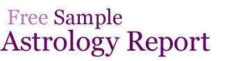 Free Sample Astrology Report