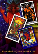 The Devil: Tarot Cards copyright U.S. GAMES Inc.