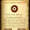 Your general daily horoscope