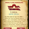 Your weekly love horoscope