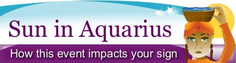 Sun in Aquarius
