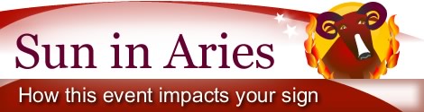 Sun in Aries