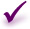 check mark
