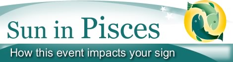 Sun in Pisces
