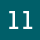 A small glyph for eleventh-house.