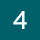 A small glyph for fourth-house.