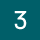 A small glyph for third-house.