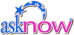 AskNow logo.