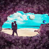 couple on beach