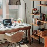 clean office workspace