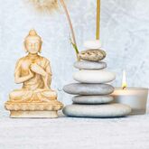 tea pot and bamboo