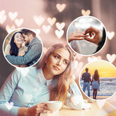 woman thinking about love