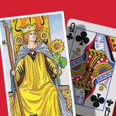 Queen of Wands & Queen of Clubs