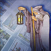 the hermit tarot card