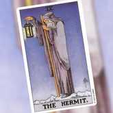 Virgo and the Hermit Tarot card video