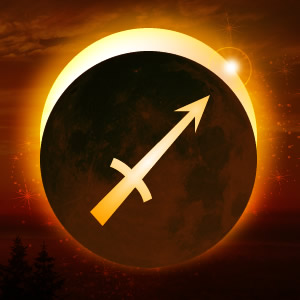 New moon in Sagittarius: adjustments and exploration Solar-eclipse-partial-sag-300x300