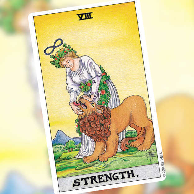 Is the strength card Leo?