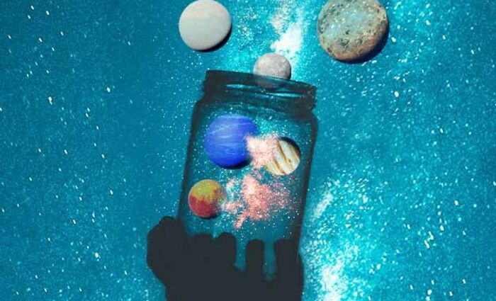 planets in a jar