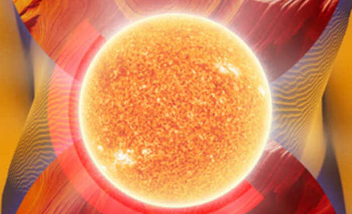 Angry red Sun represents clashes between Scorpio and Leo