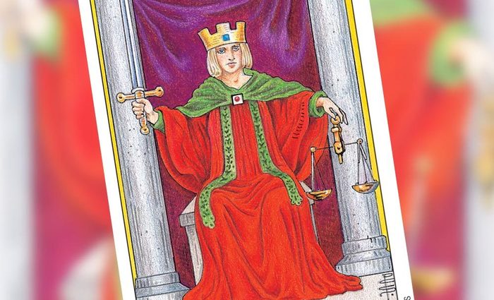 justice tarot card