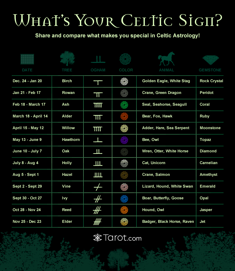 What's Your Celtic Astrology Sign?