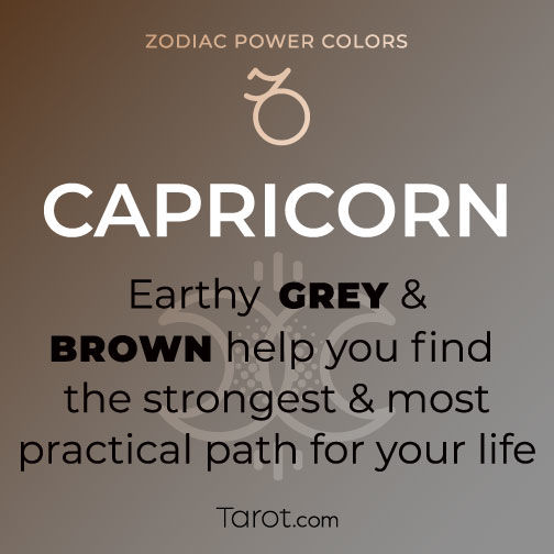 Capricorn Brown and Grey