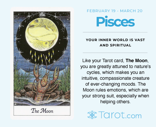 Pisces and The Moon