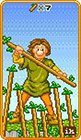 8-bit - Seven of Wands