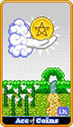 8-bit - Ace of Coins