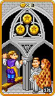 8-bit - Three of Coins