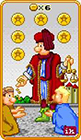 8-bit - Six of Coins