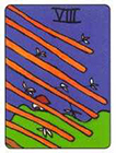 african - Eight of Wands