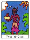 african - Page of Cups