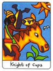 african - Knight of Cups