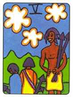 african - Five of Swords
