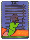 african - Nine of Swords