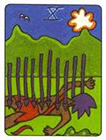 african - Ten of Swords