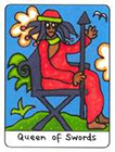 african - Queen of Swords