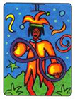 african - Two of Pentacles
