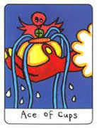 Ace of Cups Tarot card in African Tarot Tarot deck