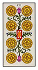angel - Eight of Pentacles