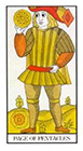 angel - Page of Pentacles