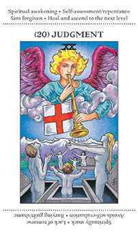 Judgement Tarot card in Apprentice Tarot deck