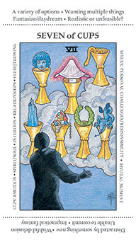 Seven of Cups Tarot card in Apprentice Tarot deck