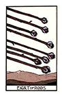 aquarian - Eight of Rods