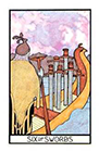 aquarian - Six of Swords