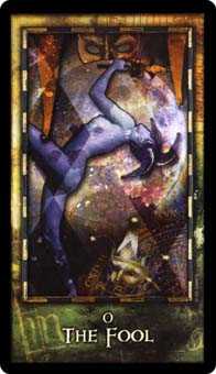 The Fool Tarot card in Archeon Tarot deck