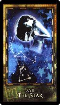 The Star Tarot card in Archeon Tarot deck