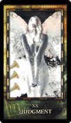 Judgement Tarot card in Archeon deck