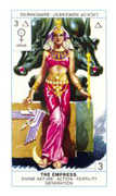 The Empress Tarot card in Cagliostro deck